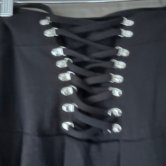 Killstar Black Endora Pleated Mini Skirt Size Small - Picture 4 of 9